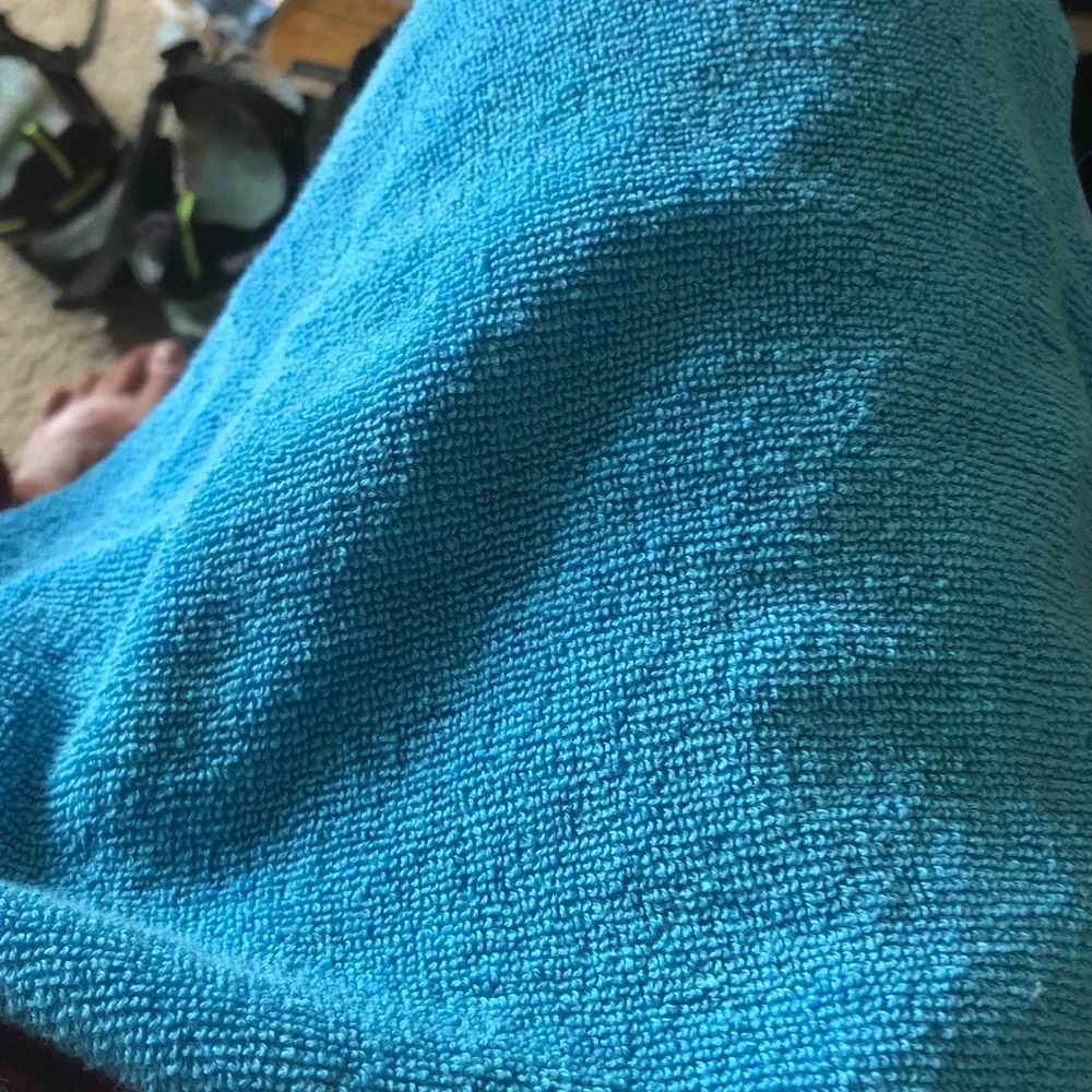 Bright Teal wash cloth